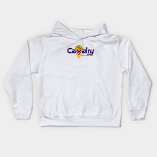 Classic Oklahoma City Calvary Basketball 1990 Kids Hoodie